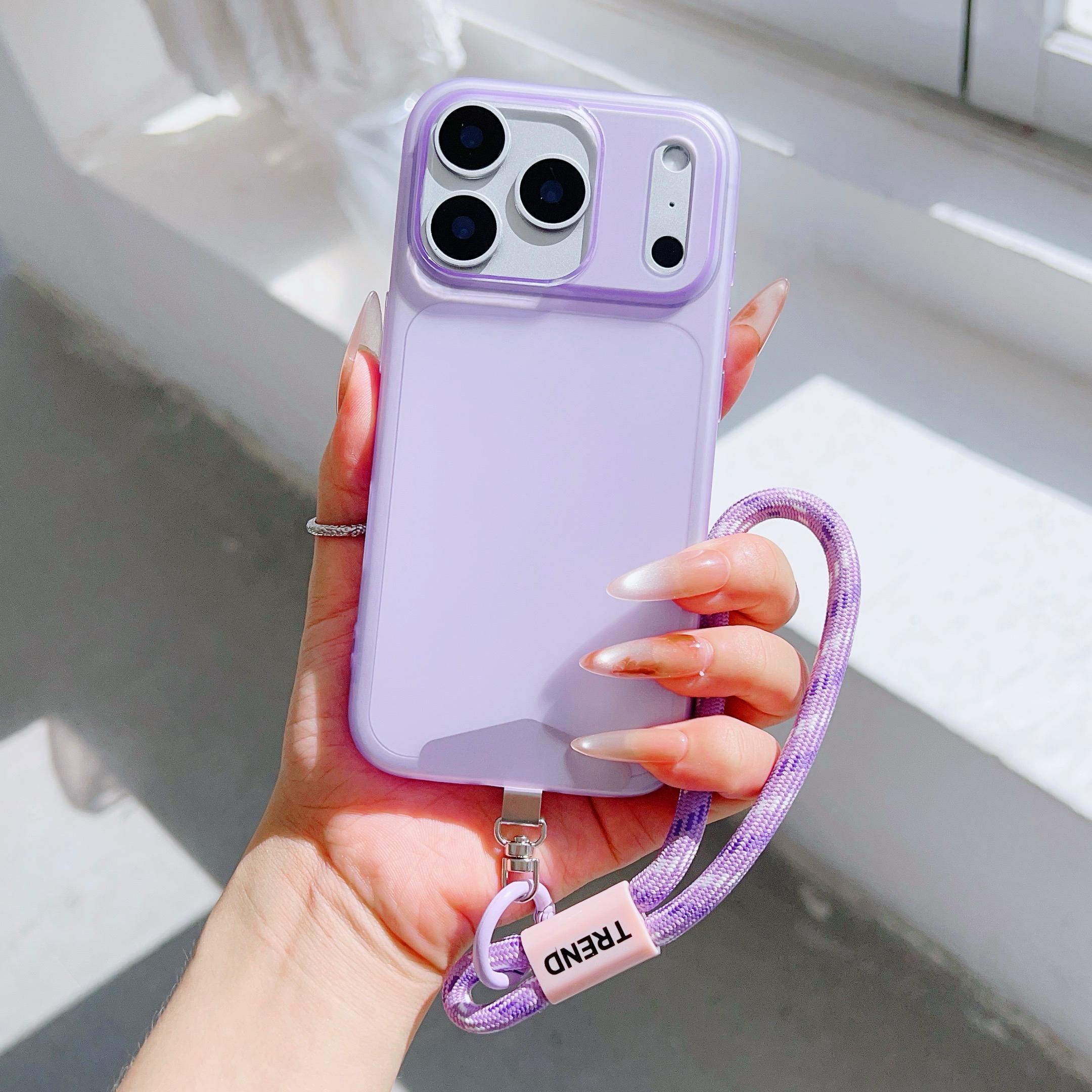 

360° Rotating Lanyard Phone Case Suitable For Iphone 17 Pro Max Lanyard 16 Plus Ultra-Thin Matte 15 Pro 17 Air Protective Case iPhone 16