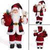 12-inch Cute Santa Claus Plush Toy - Christmas Window Display Ornament