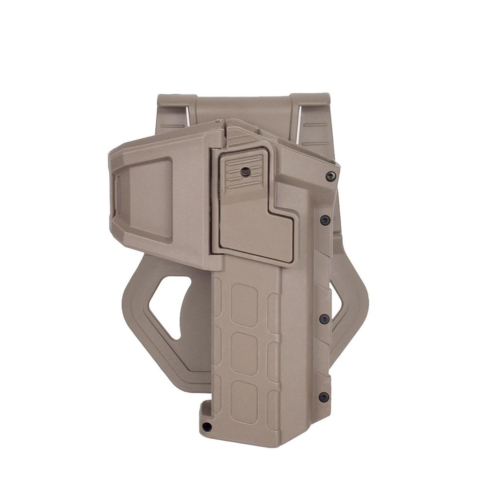 Taktisches Glock 17 18 19 Bewegliches Pistolenholster IR Laser Taschenlampe Montiert Airsoft Colt G17 Verriegelung Waffe Waffenlicht X300