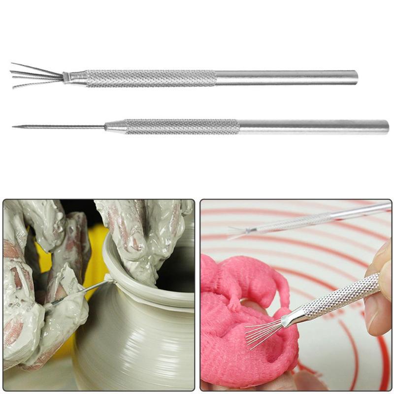 Buy DIY Pin Polymer Clay Tool Needle Detail Tool Modeling Pottery