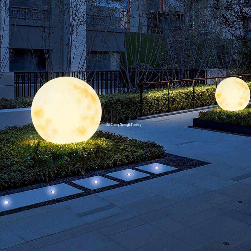 Solar-Powered Waterproof Moon Lamp for Garden, Lawn & Courtyard Decoration