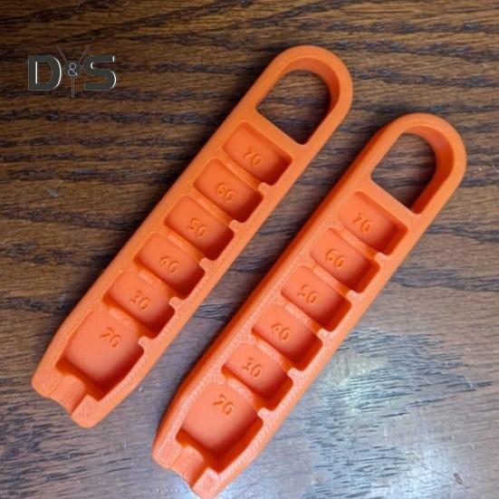 Golf Tee Elevator 3D Printed Golf Tee Height Gauge Portable Tee Height Adjuster Precise Placement At 20-70mm Gift for Golfers