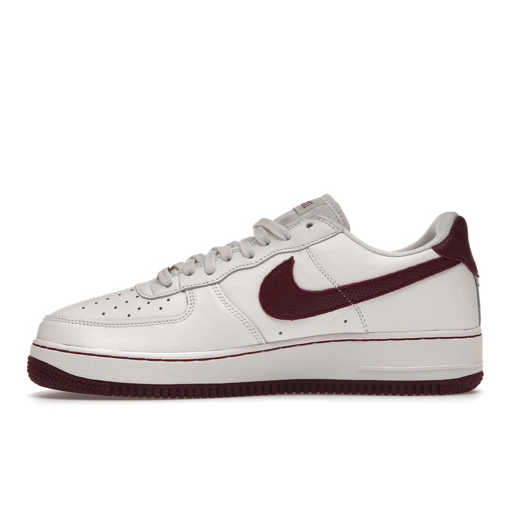 Nike Air Force 1 07 Craft Dark Beefroot Unisex-Sneaker Weiß Sail Dunkel-Beetrot DB4455-100