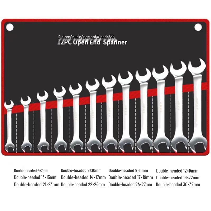 Brangdy 12-Piece Double Open-End Wrench Set