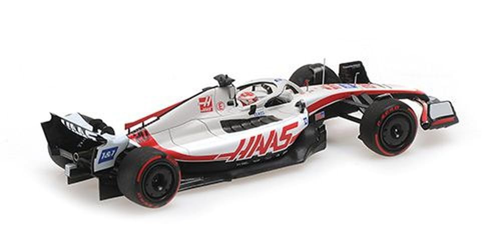Minichamps scale Haas Magnussen Bahrain GP 2022 finished model 1/43 VF-22