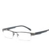 Vintage Lesebrille Herren Quadratisch Metall Optische Brille Markenbrillengestell Damen Brillengestell +1.5 +2.5 Lesebrille