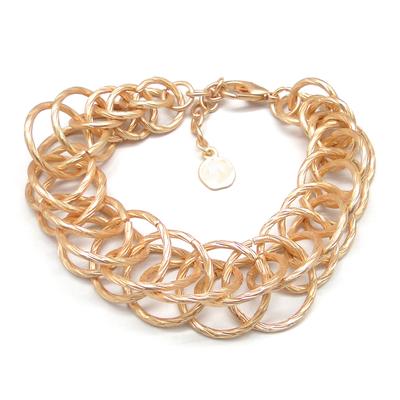 [Q8772] - Designer Armband 'Cleopatra' Gold - Breite 2 cm