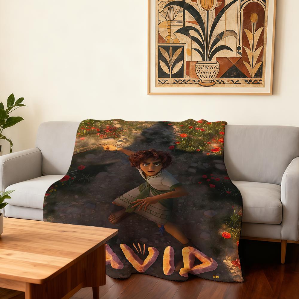 

Cartoon D-DAVID THE MOVIE Blanket Super Warm Comfortable Plush Throw Blanket Child Home Sofa Bedroom Gift 30x40in