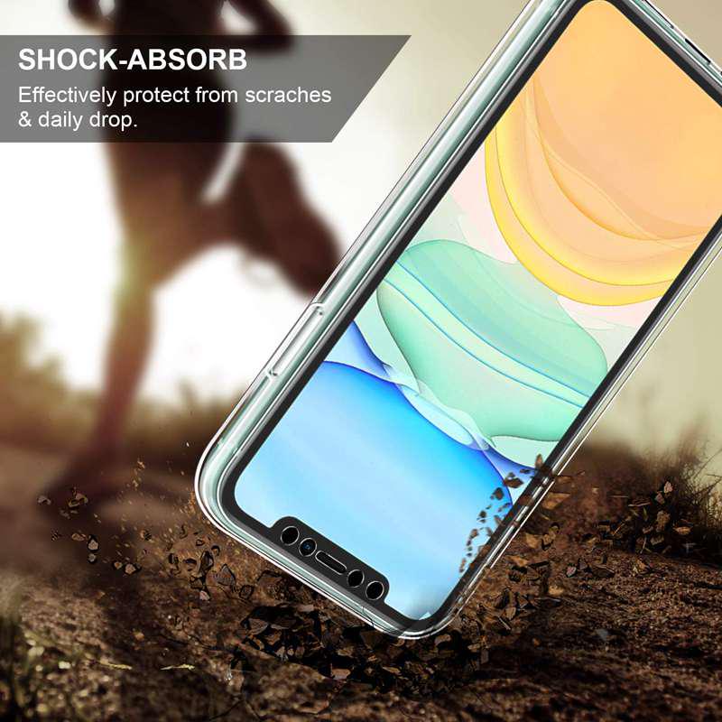 Buy 360 Full Body Case iPhone 11 Pro Max 7 8 6 6s Plus X XS MAX XR 5 5s SE Cover PET + Soft TPU