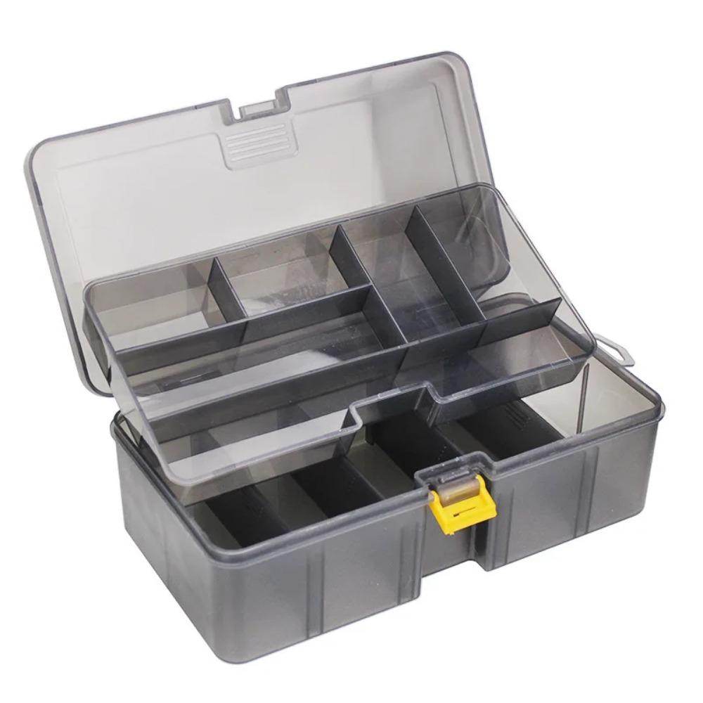 Fishing Tackle Box Large Capacity Fishing Accessories Tool Storage Box Fish Hook Lure Fake Bait Box Fishing Supplies