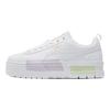 Puma Mayze Wear-Resistant Thick Sole Sports Sneakers Women Sneakers White 384851-01