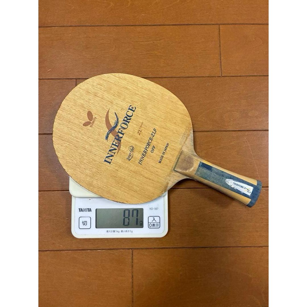 Used Butterfly Inner Force ZLF Table Tennis Racket Discontinued