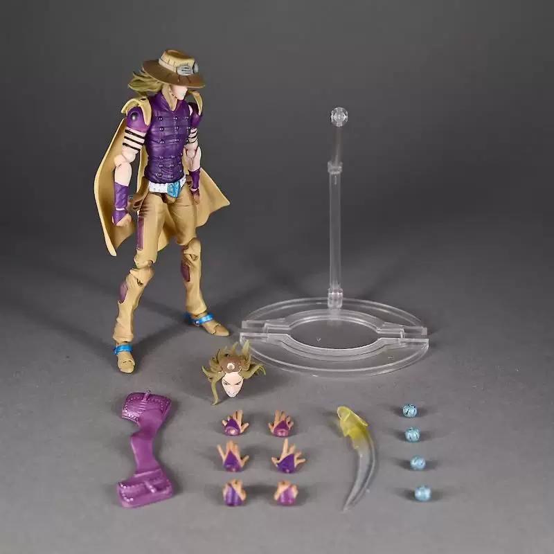 

16cm Jojo S Bizarre Adventure Julius Caesar Zeppel Pvc Figure Action Doll Model Decorat Statue Collection Toy Birthday Gift фиолетовый