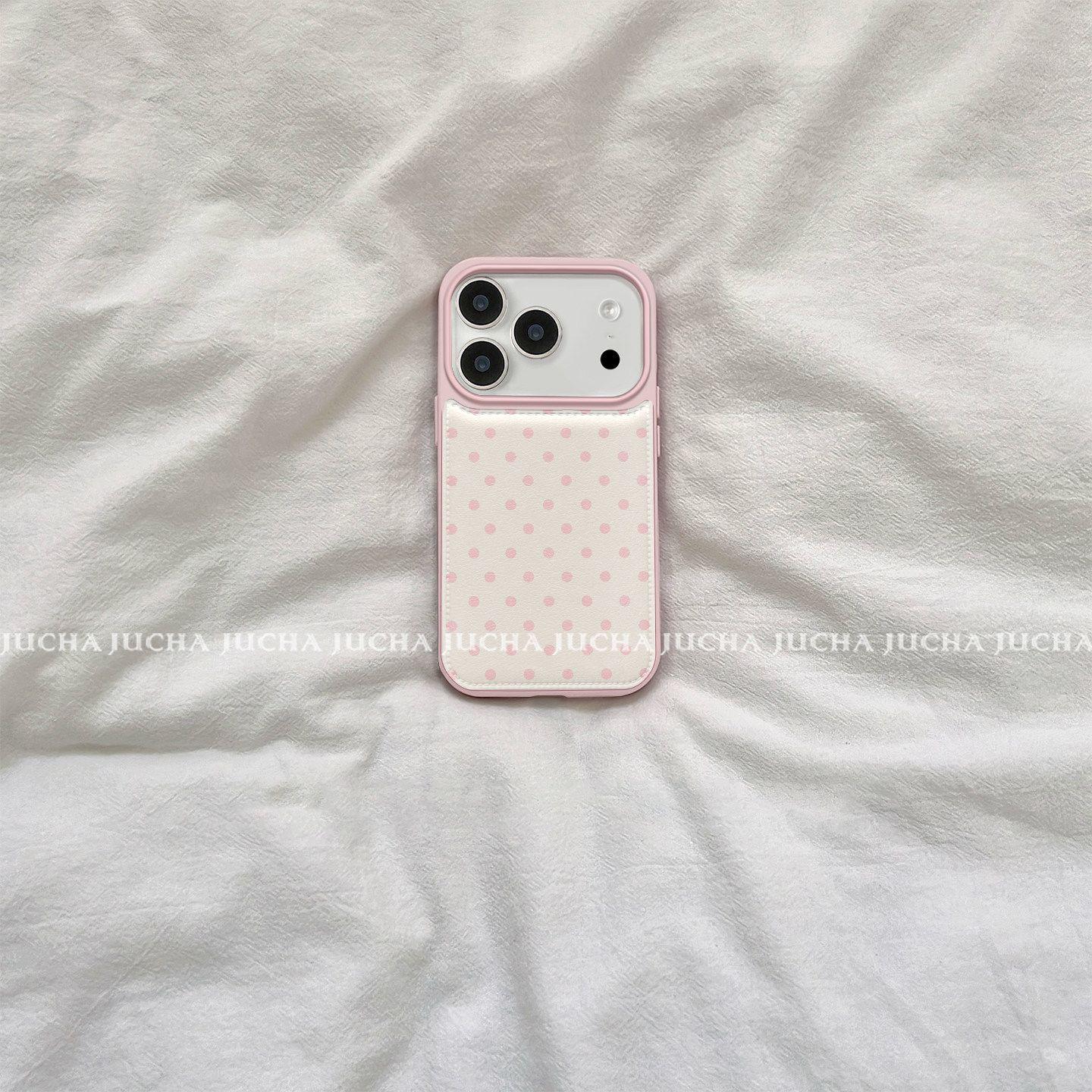 

Hello Kitty Polka Dot iPhone 16/15 Case for 17promax - Stylish Autumn/Winter Design iPhone 16 Pro