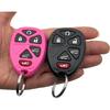 Replacement Key Fob Shell Keyless Entry Remote Car Key Fob Case Fits for Chevy Tahoe Suburban Cadillac Escalade GMC Yukon 2007-2014 6 Buttons Pad
