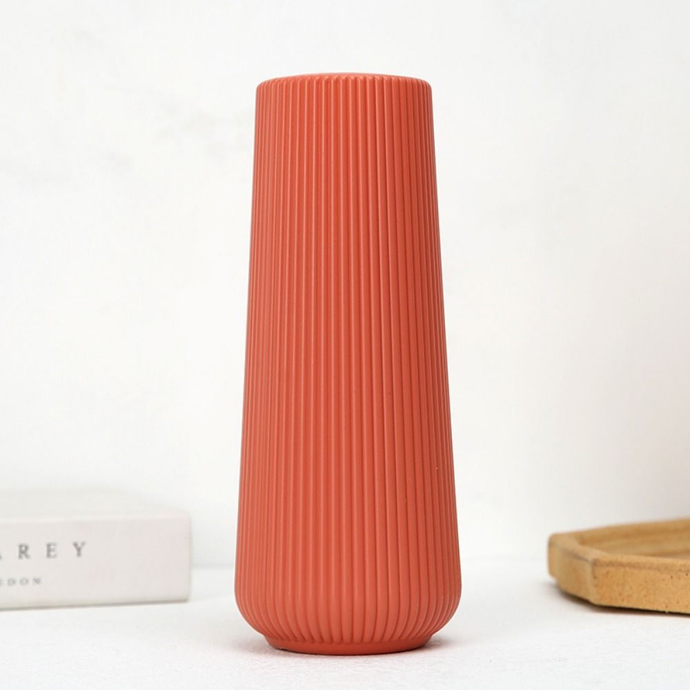 Vertikale Kunststoffvase Moderne Nordische Vase Ornamente Hydroponische Vase Wassergezogene Blumen