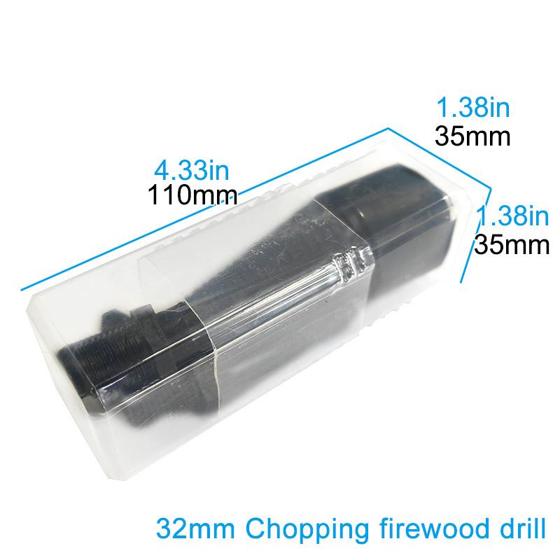 

Набор из 4 шт. 32 мм Черненое Сменное Рукоятка Зубило Сверло Электродрель Электроперфоратор Станок Набор для Разрушения Дерева 4pc 32mm set