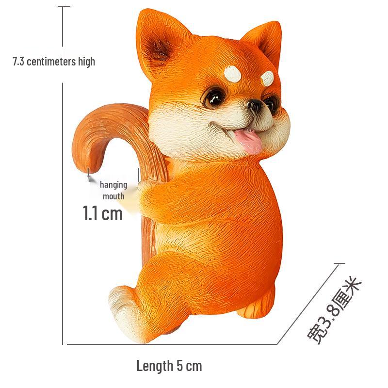 Whimsical Cat Fish Tank Hanging Flower Pot Ornament for Garden Decor