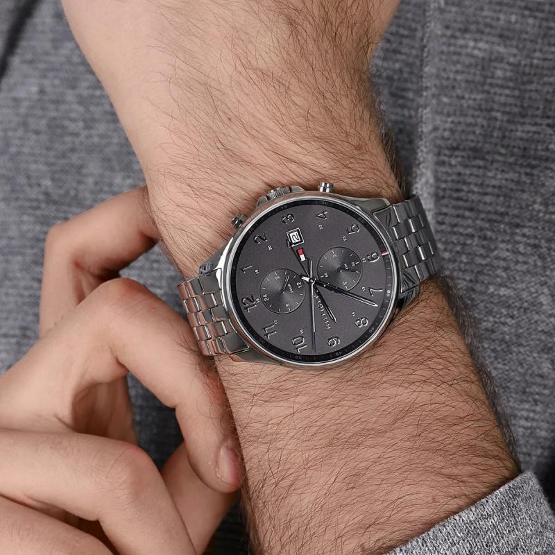 Tommy Hilfiger,Silver,Men's Quartz Watch,1791707