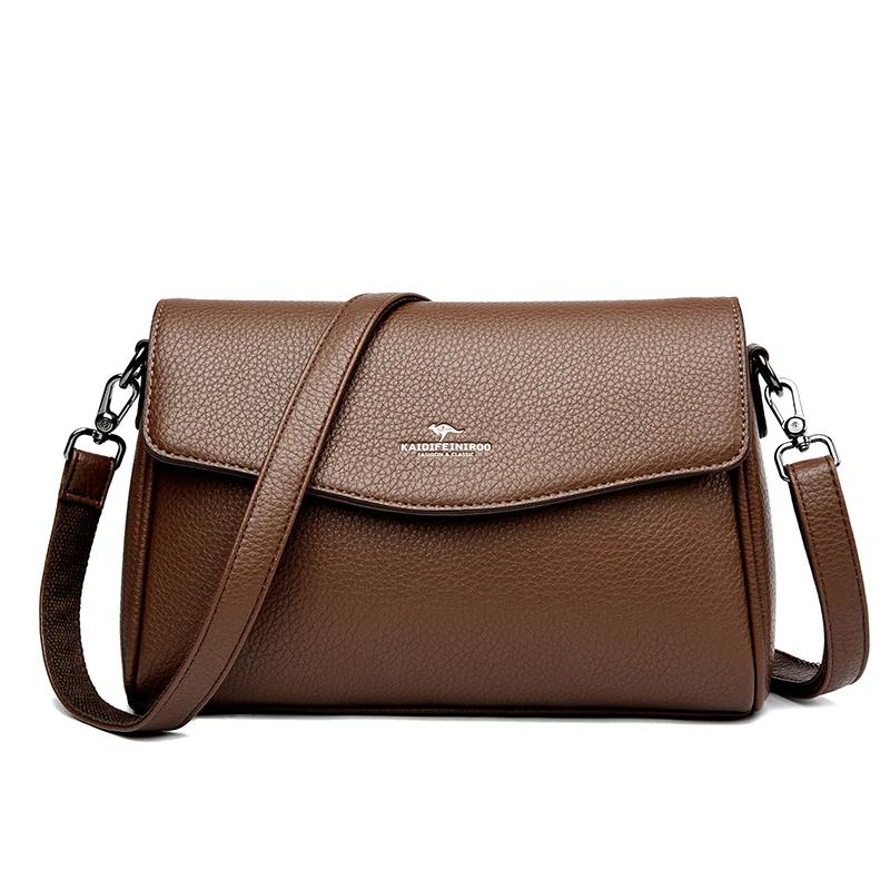 

Модные кожаные дизайнерские сумки через плечо для женщин высокого качества женская сумка