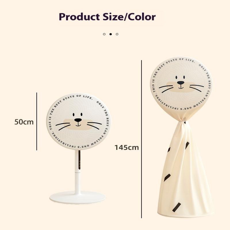 Husă de protecție pentru ventilator de podea, lavabilă, impermeabilă, rezistentă la praf, rotundă, pentru ventilator electric, husă de uz casnic universală pentru depozitare