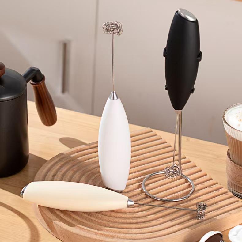 Milchaufschäumerstab - Leistungsstarker elektrischer Handrührer und Mini-Mixer für Kaffee, Matcha und Proteinshakes - Langlebig, leicht zu reinigen und schneller Aufschäumer (Sahne)