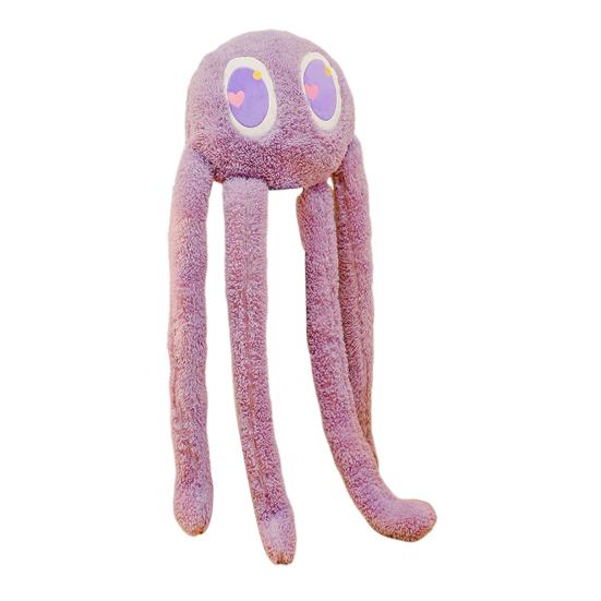 

Giant Octopus Plush Toy with Long Legs Cute Soft Huggable Stuffed Octopus Toy Animal Plushie Sleeping Pillow Bedroom Decoration Kids