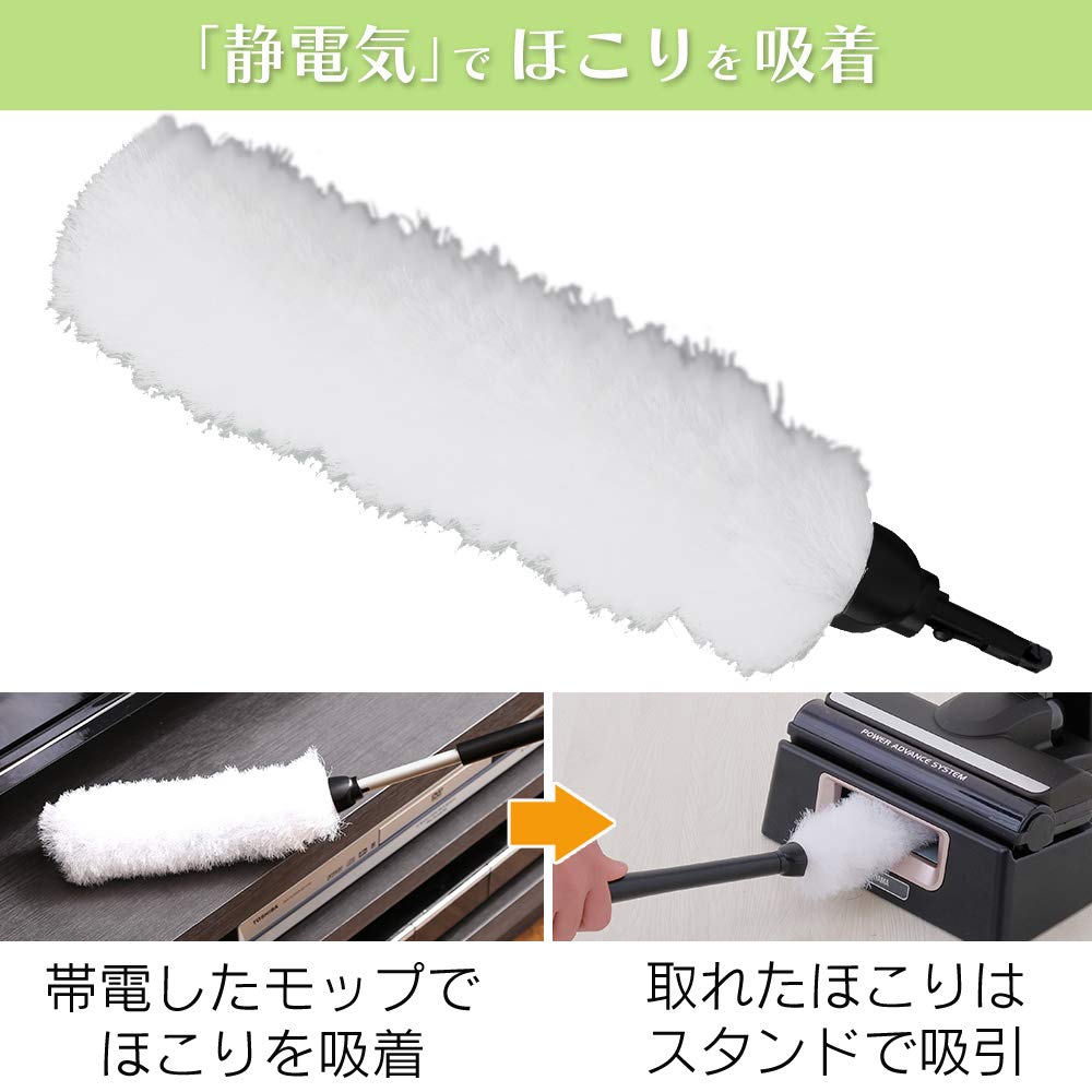 Iris Ohyama Cordless Stick Vacuum Cleaner Compatible with and Other Models (CHM02-W, White) - KIC-CSP5/SLDCP6