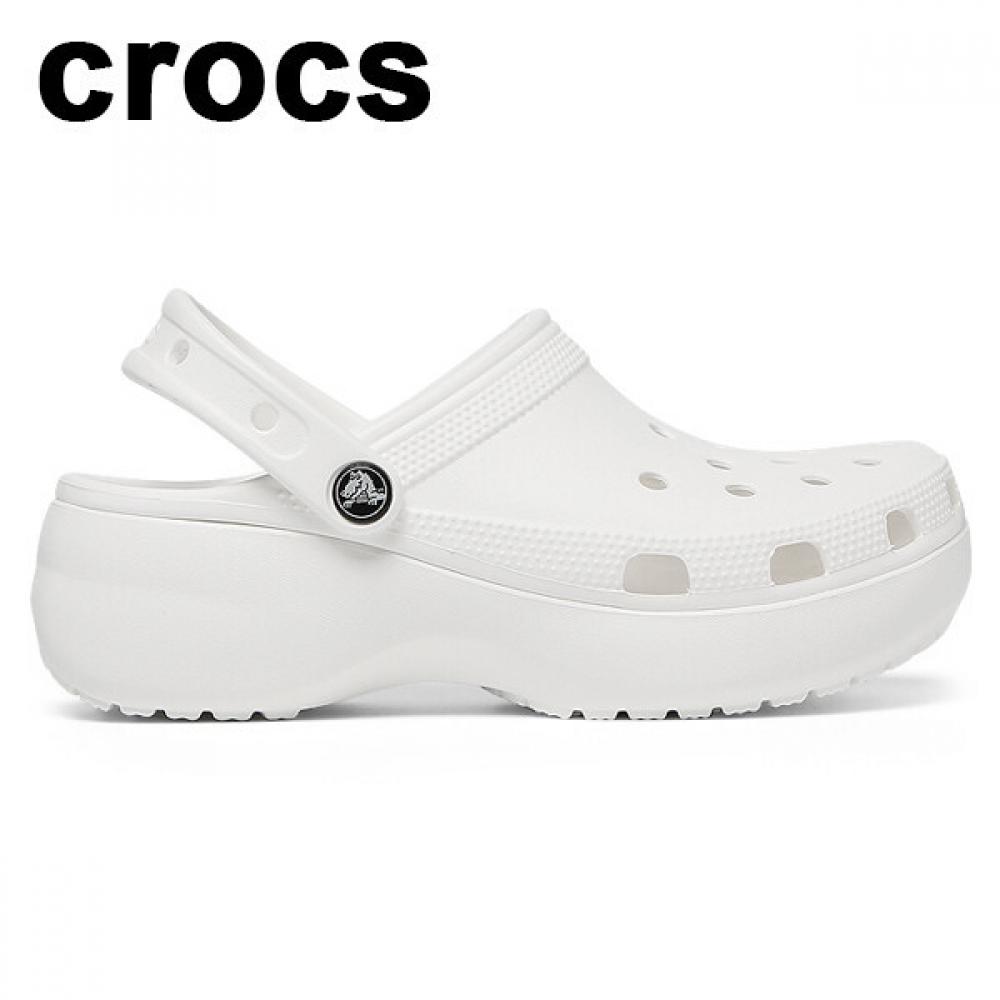

Crocs Classic Platform Clogs Woman White 206750 100 230