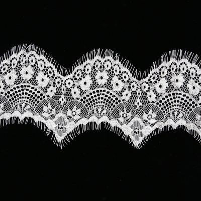 2-1//3/" x 10 Yd Ivory Crochet Lace Ribbon