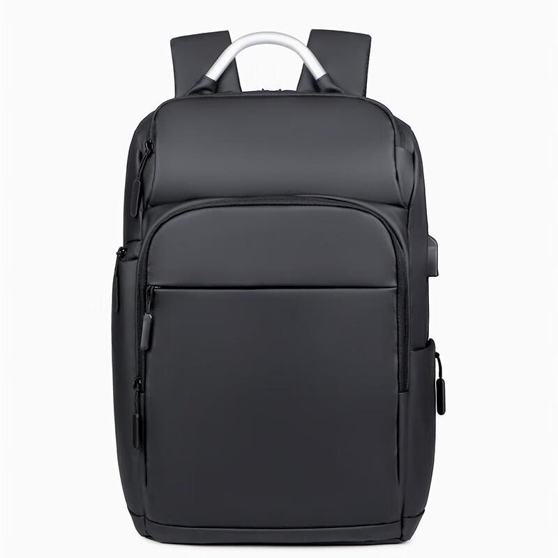 Li Shen Men s Large Capacity Multi-functional Commuter Laptop Backpack 35L