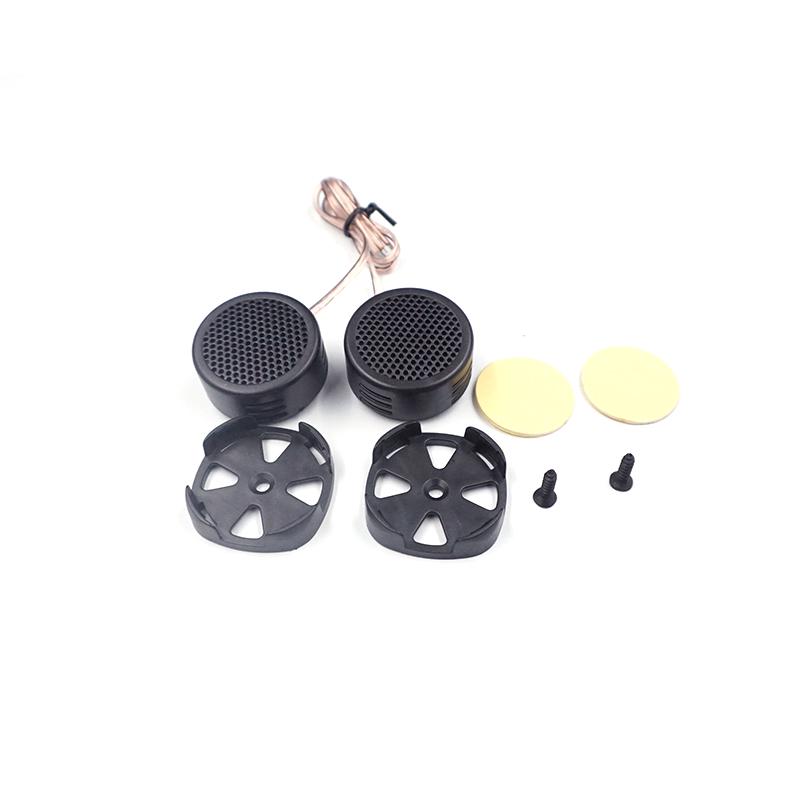 1 Çift 500 W Araba Tweeter Hoparlör Dome Hoparlör Dahili Crossover Hoparlör Motosiklet Araba Için Yüksek Verimlilik