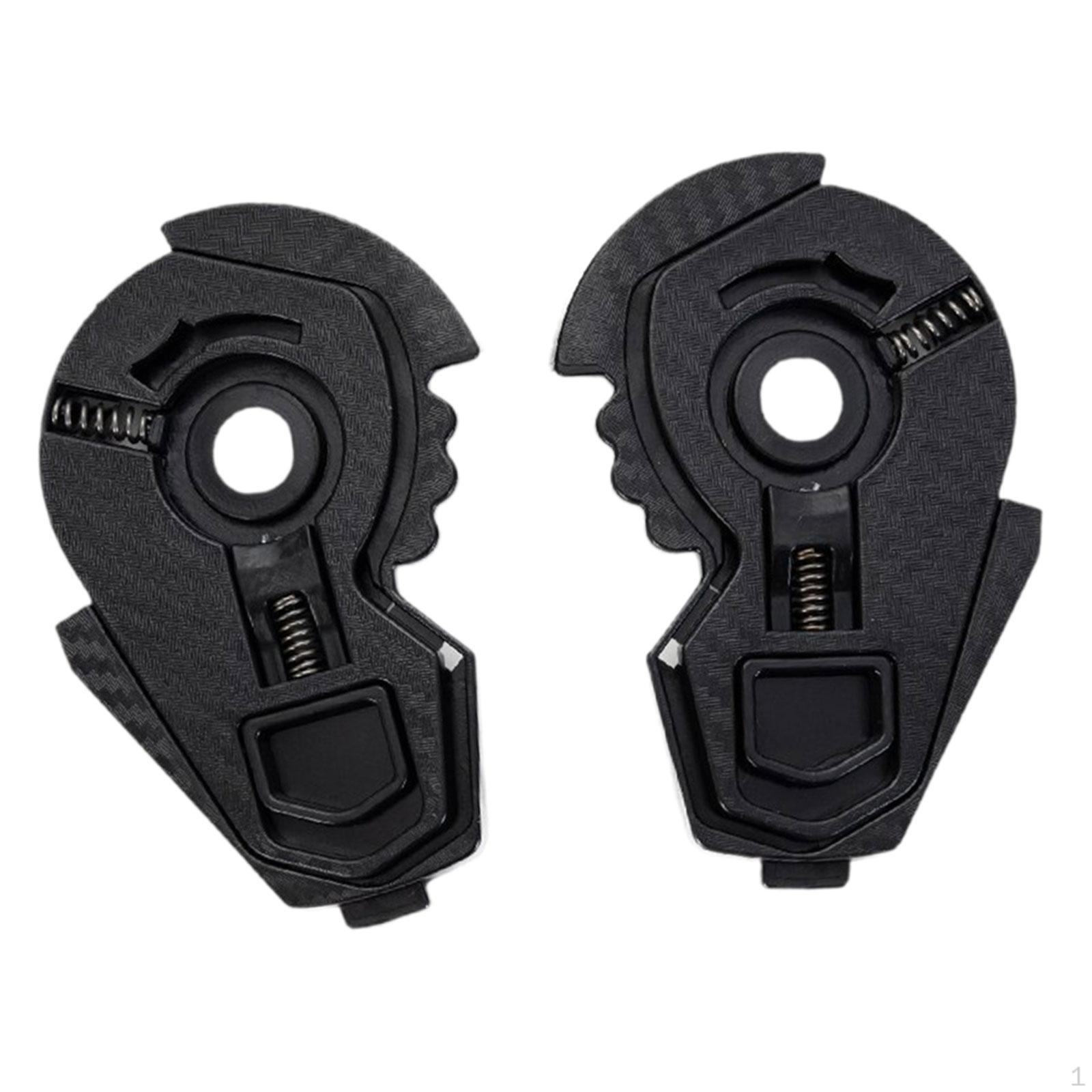 

2x Helmet Base Mount Accessories Professional High Performance Helmets Visor Fixing