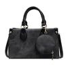 New bag women's trend casual simple messenger bag popular contrasting color women's handbag commuter tote bag