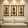 Rajasthani Decorative Items Metal Frame (12 X 6.5 Inch) | Home Decoration Item for Living Room Wall Hangings Traditional Wall Decor