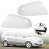 Primed White Left Right Rearview Mirror Cover Side Mirror Caps For Vauxhall Zafira MK2 2005 2006 2007 2008 Car Replace Part