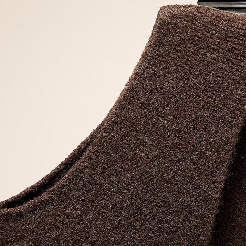 Women's V-Neck Solid Knit Button Vest