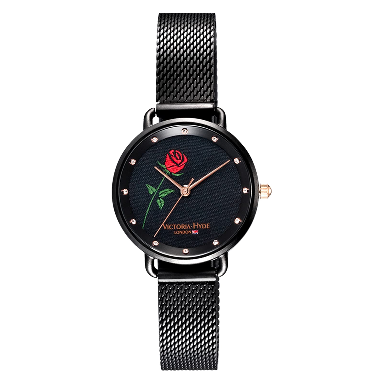 

VICTORIA HYDE Womens Quartz Watches Stainless Steel Interchangeable Mesh Band