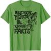 Breaking Hearts Ripping Farts! Funny Bigfoot Sasquatch Gas T-Shirt
