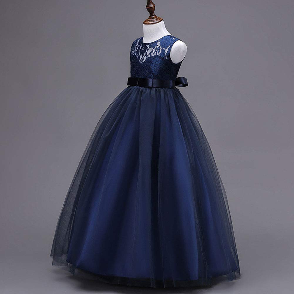 Forpend Dress Formal Perfect for Long Sizes and 160cm Kids' FP-0034, Girls' Dress, Recitals, Weddings, Parties, Dress, 120, 130, 140, 150, (Size