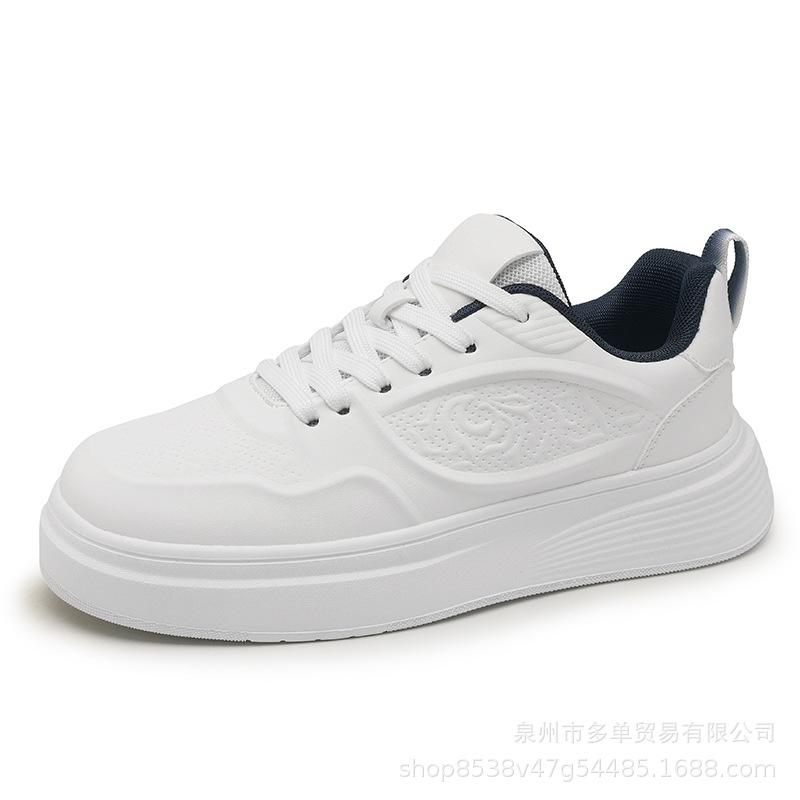 Four Seasons new thick-soled heightening board shoes breathable and non-slip sports and leisure shoes