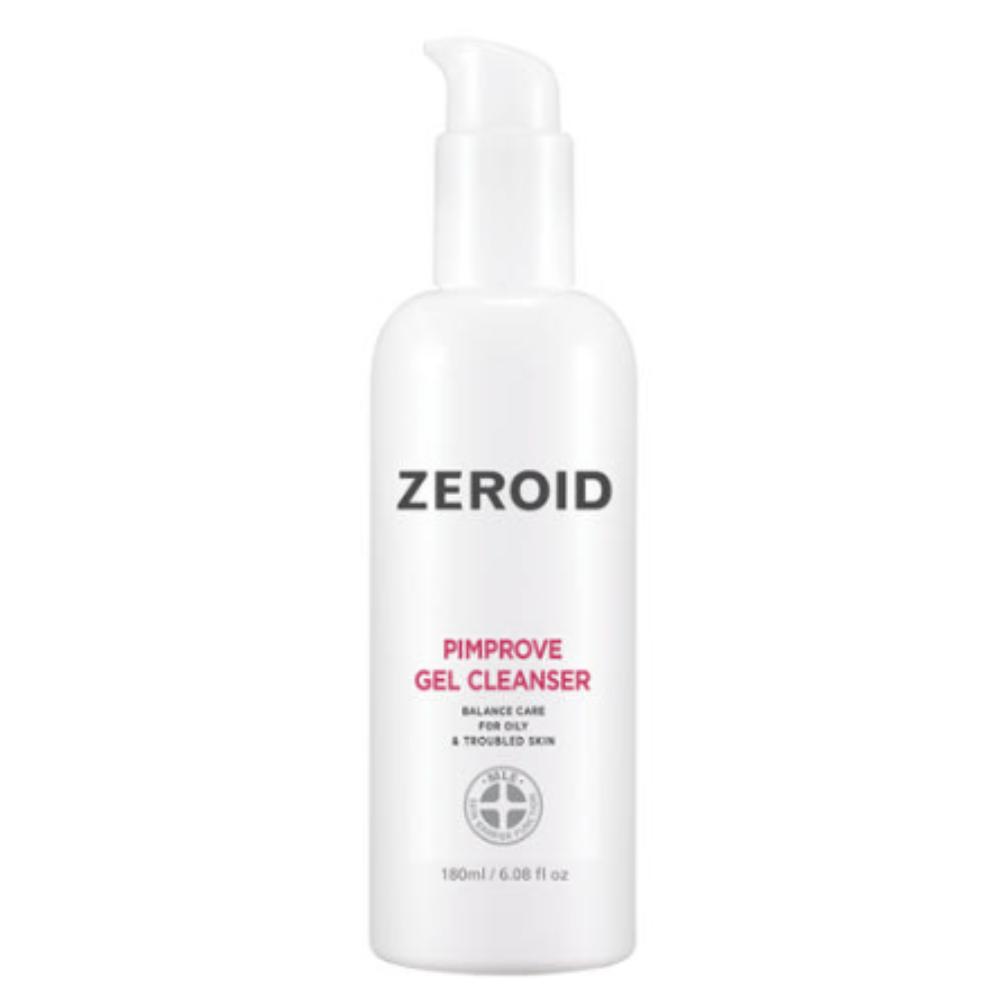 ZEROID Pimprove Gel Cleanser 180ml – Functional Acne-Prone Skin Cleanser