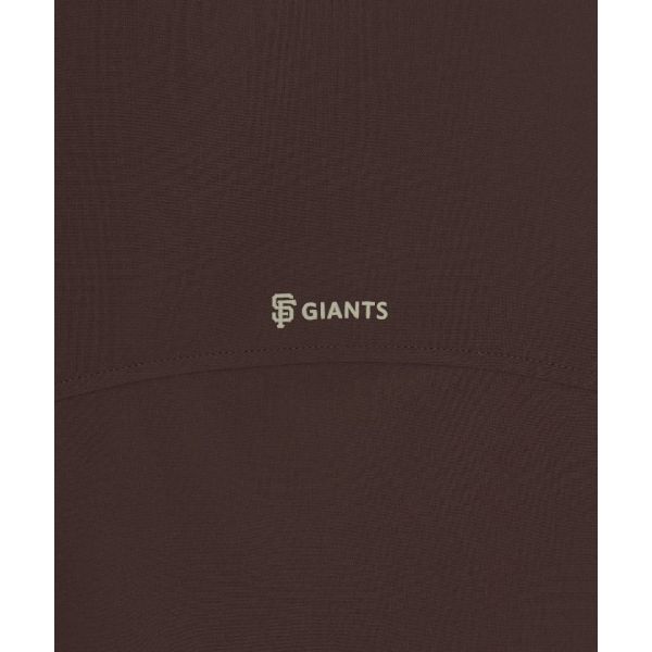 MLB San Francisco Giants FW/AW26 Stand Collar Solid Color Waist Cinching Sports Hoodie Women hoodies 3FWJB7164-14BRD