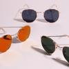 Young Student Circle Fashion Sunglasses 5200
