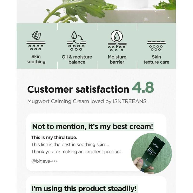 ISNTREE Mugwort Calming Cream Bundle Set