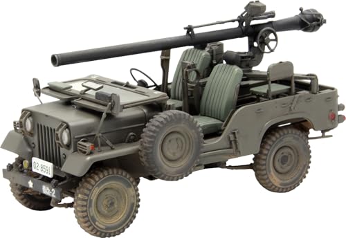 FineMolds 1/35 Japan Ground Self-Defense Force Type 73 Light Truck with Recoilless Rifle Plastic Model Kit MJ03 (Military)