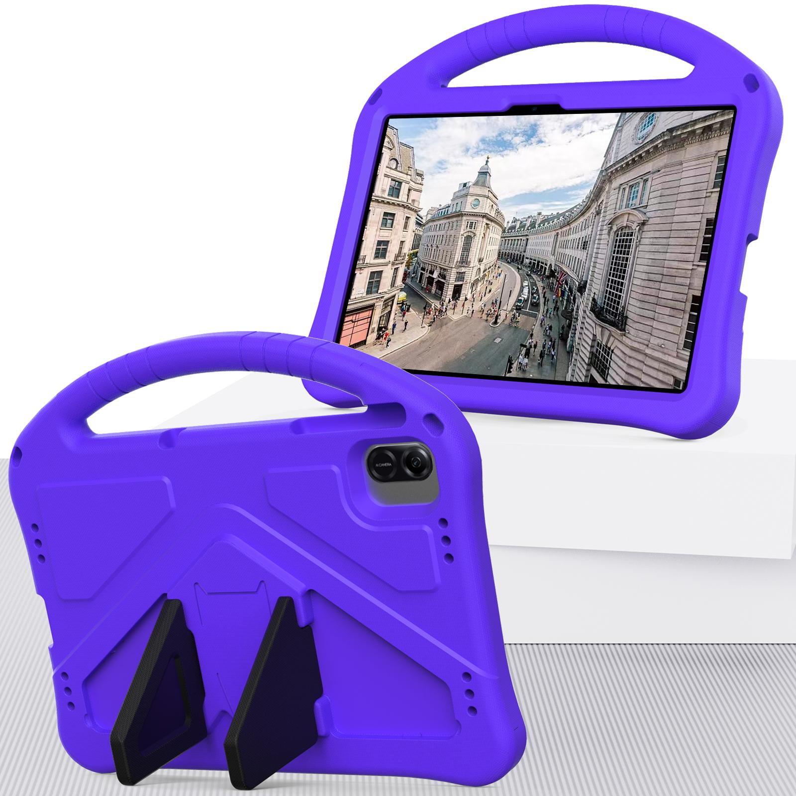

EVA Built-in Kickstand Case For Infinix Xpad 2024 11 inch Model X1101 Kids Funda Cover Shockproof With Capa Portable Hand Holder Infinix Xpad 2024 фиолетовый