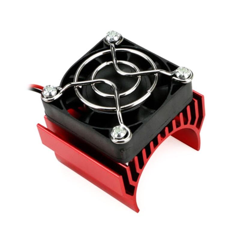 RC Electric Motor Heat Sink, Engine Motor Heatsink, RC Motor Heatsink with 5v Cooling Fan for 540 550 3650 Size Motor