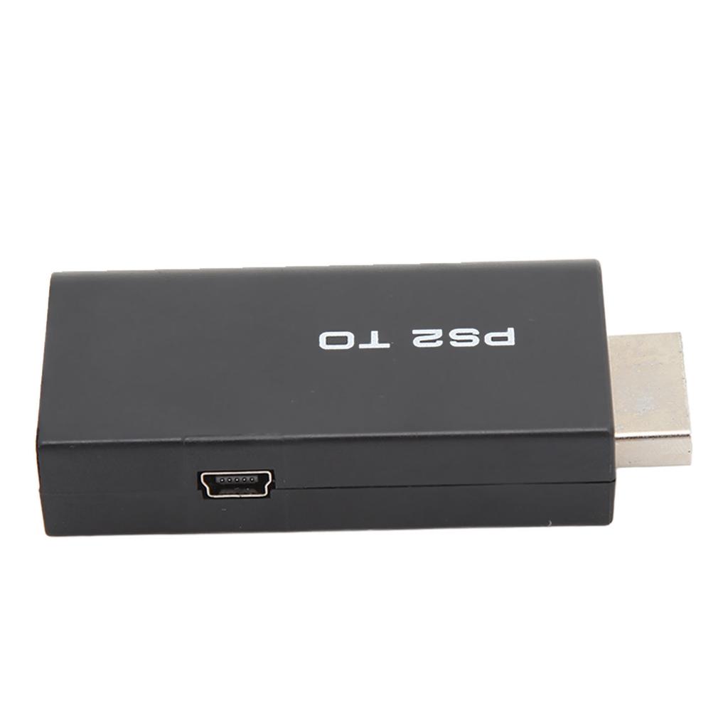 For PS2 To HD Converter 5V 1080P ABS for PS2 To HD Multimedia Interface Adapter for Console Monitor