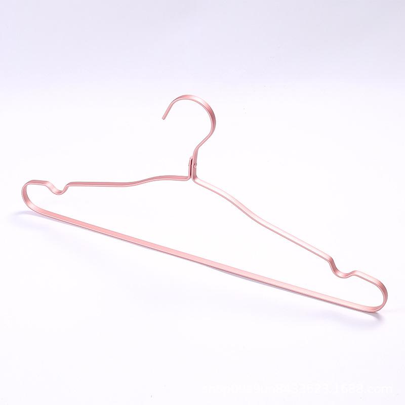 

Прочная утолщенная вешалка из алюминиевого сплава, поддержка для мокрой и сухой одежды, нескользящая, прочная и нержавеющая алюминиевая вешалка